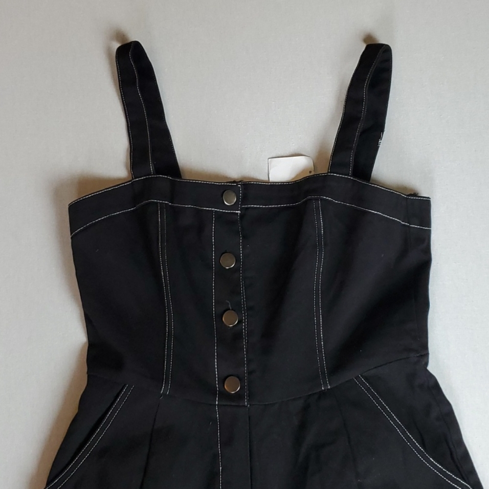 Charlotte Russe Lightweight Denim Jumpsuit M